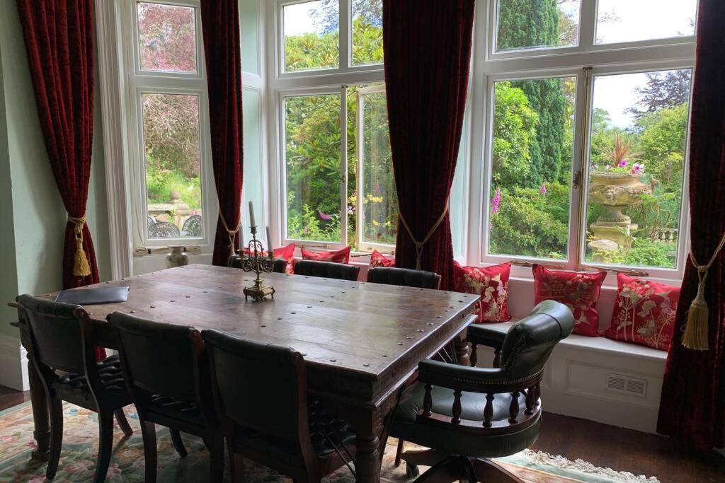 Luxurious Apartment In Historic Mansion - Sleeps 7 Ladock Eksteriør billede